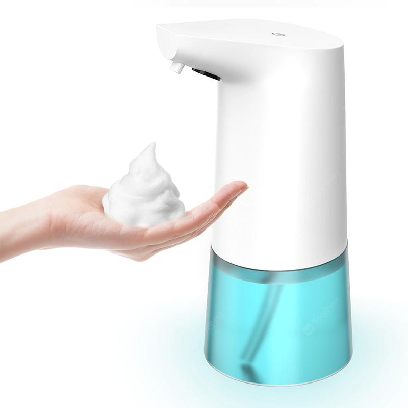 AD-1807自動誘導泡石鹸ディスペンサー泡洗浄ディスペンサー350ml-ホワイト